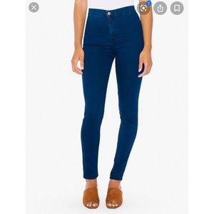 American Apparel High Waisted Jeans